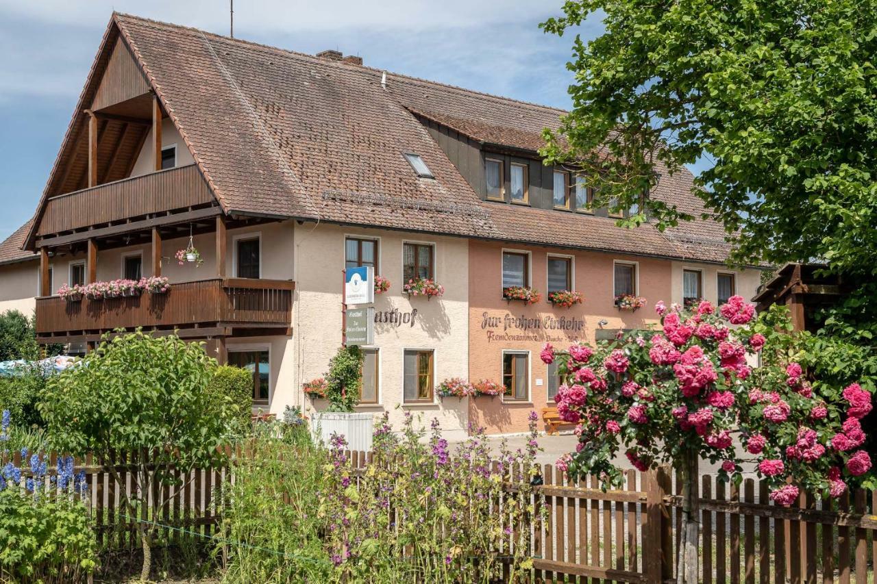 Gasthof Zur Frohen Einkehr Reichardsroth Exterior foto